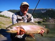 bib big rainbow trout M lake